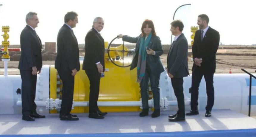 Se inaugur&oacute; el Gasoductor N&eacute;stor Kirchner, que llegar&aacute; a la provincia de Santa Fe
