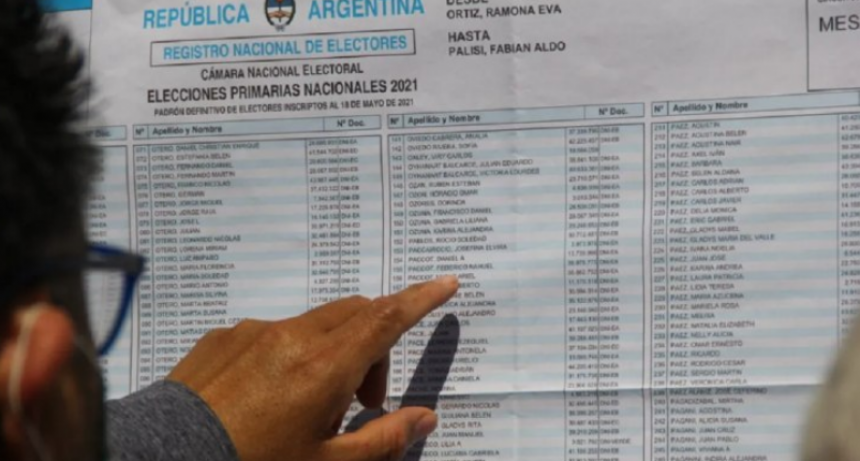 D&oacute;nde voto: consult&aacute; el padr&oacute;n electoral para las elecciones 2023