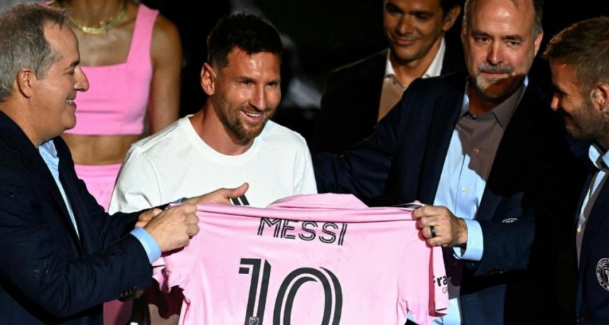 Presentaron a Lionel Messi en Inter Miami