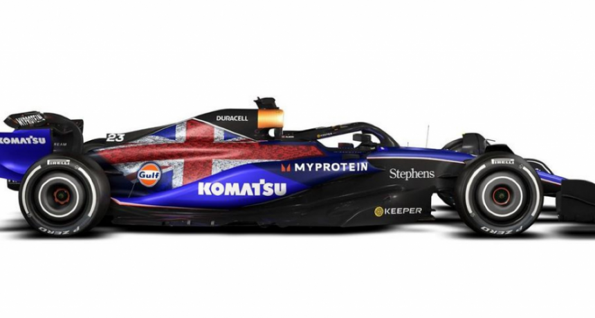 F1: el particular dise&ntilde;o del Williams que manejar&aacute; Colapinto en Silverstone