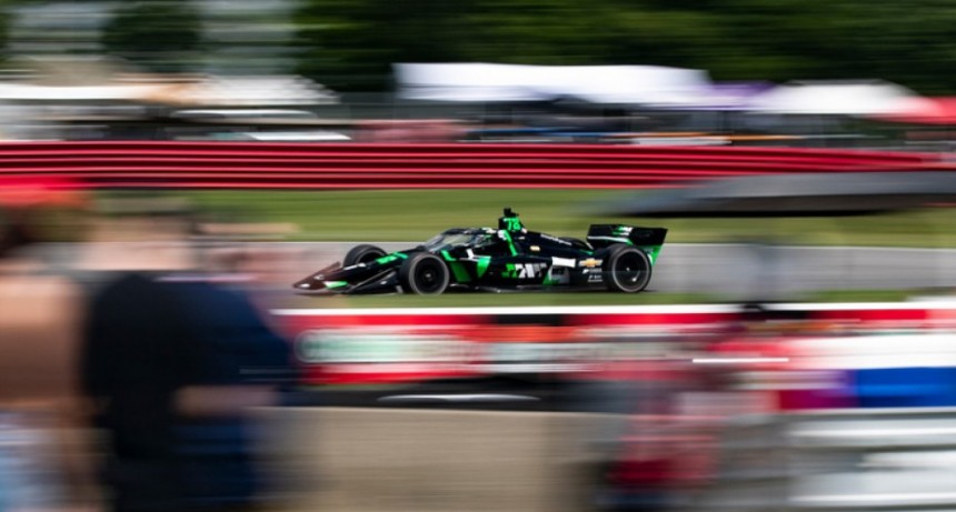 IndyCar: Canapino vio la bandera a cuadros en Mid-Ohio