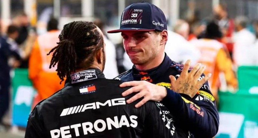 F1: el gesto de Verstappen a Hamilton tras su victoria en Silverstone