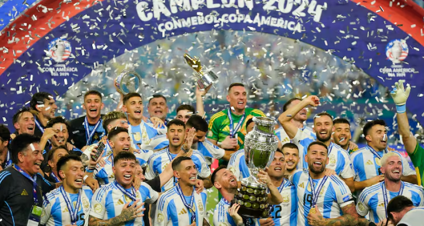 Argentina venci&oacute; a Colombia y es el bicampe&oacute;n de la Copa Am&eacute;rica