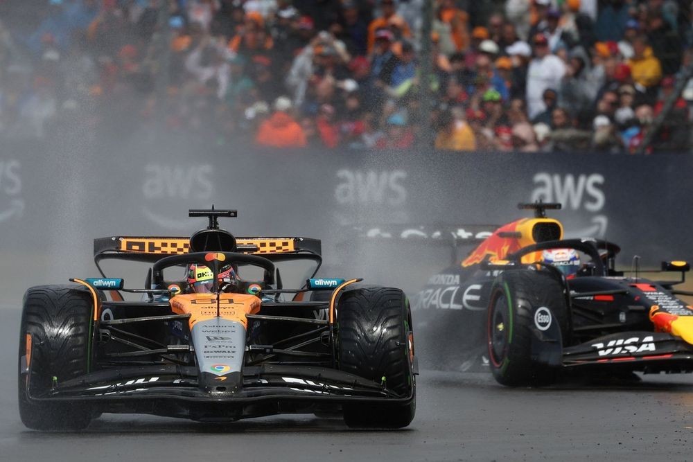 La maniobra de Oscar Piastri contra Max Verstappen y su filoso dardo a los comisarios de la Fórmula 1 