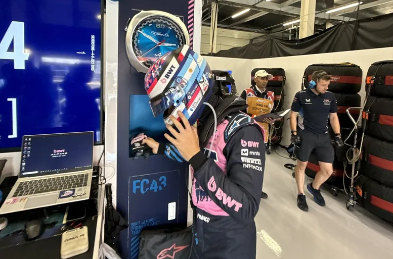El enojo de Colapinto tras tener que abandonar en Silverstone: “Me da mucha bronca”