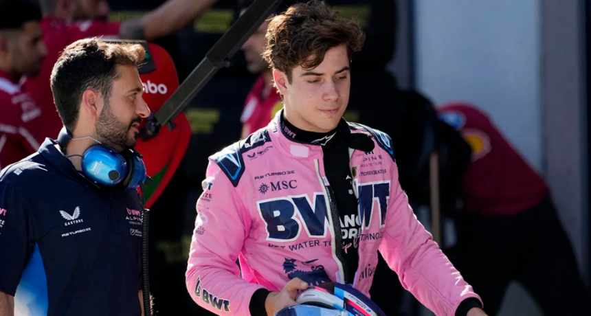 El video que Alpine le dedic&oacute; a Colapinto tras no haber podido largar en Silverstone: el gui&ntilde;o sobre su futuro
