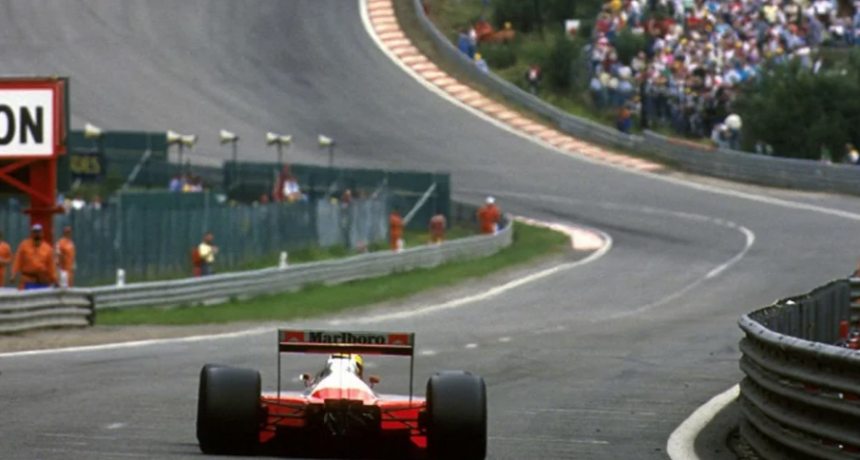 Eau Rouge, la curva del GP de B&eacute;lgica en la que Senna hablaba con Dios