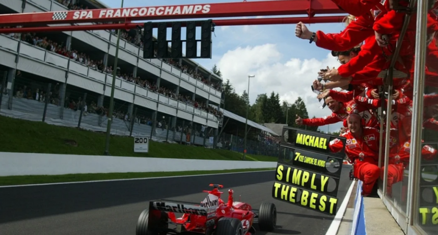 Qui&eacute;nes son los m&aacute;ximos ganadores del Gran Premio de B&eacute;lgica de F&oacute;rmula 1