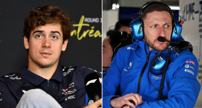 Los encendidos di&aacute;logos entre Franco Colapinto y su ingeniero en Alpine durante el Gran Premio de B&eacute;lgica