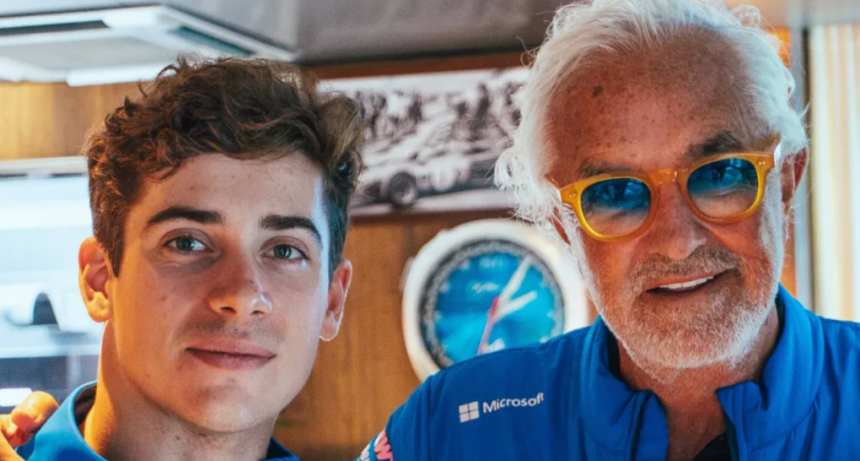 La divertida competencia entre Franco Colapinto y Flavio Briatore antes del Gran Premio de Hungr&iacute;a 