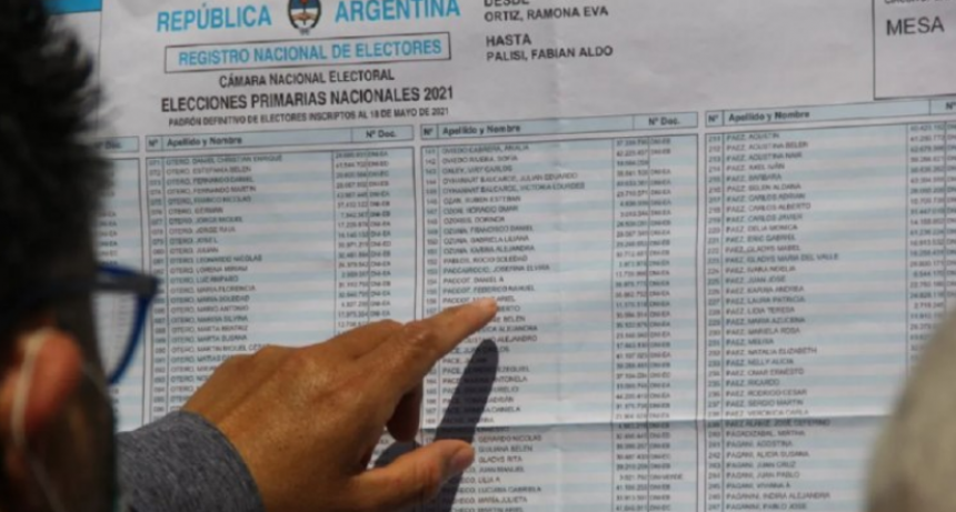 D&oacute;nde voto: consult&aacute; el padr&oacute;n electoral para las elecciones 2023