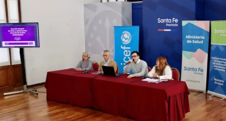 Santa Fe present&oacute; el plan de atenci&oacute;n integral para ni&ntilde;as y adolescentes embarazadas