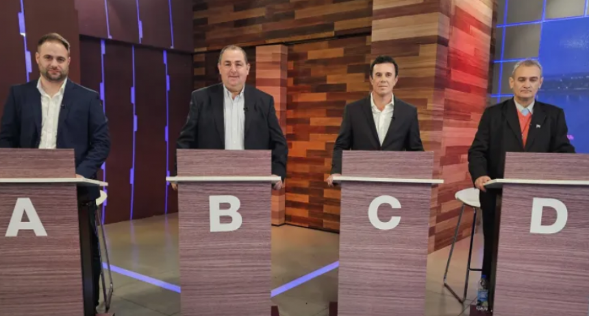 Debate de candidatos a intendente con un tono moderado