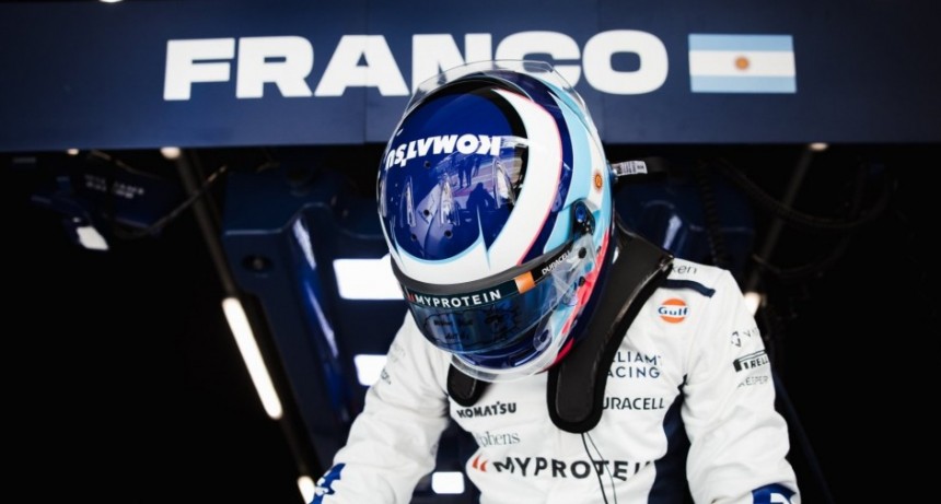 F1: Williams comparti&oacute; im&aacute;genes in&eacute;ditas de Colapinto en la FP1 de Silverstone