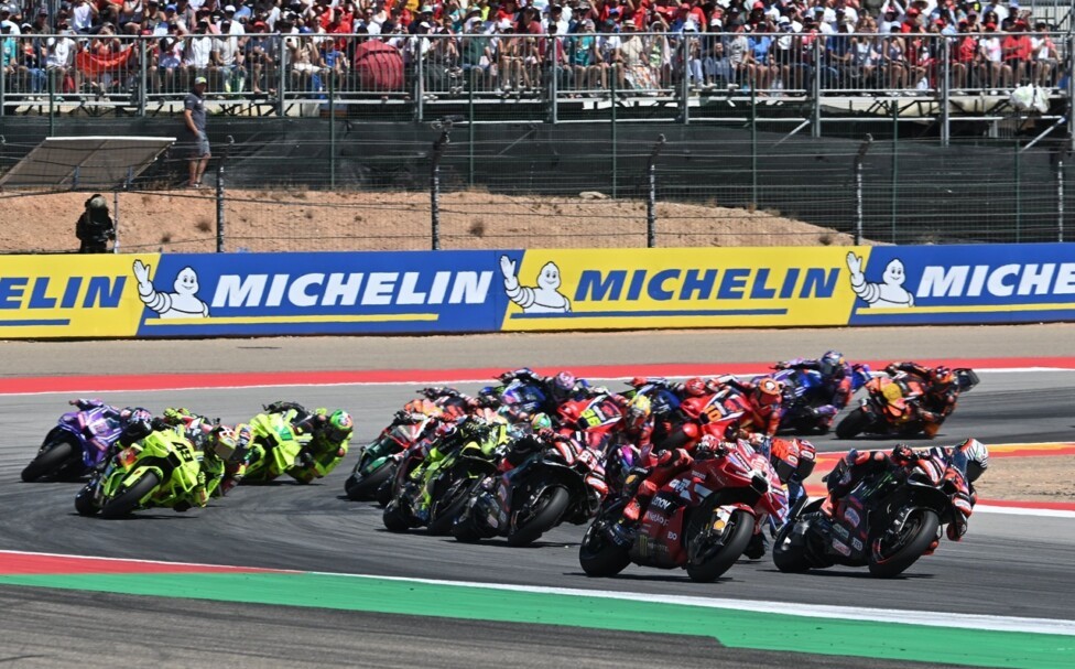 Marc M&aacute;rquez firm&oacute; su tercera victoria consecutiva con MotoGP en Arag&oacute;n