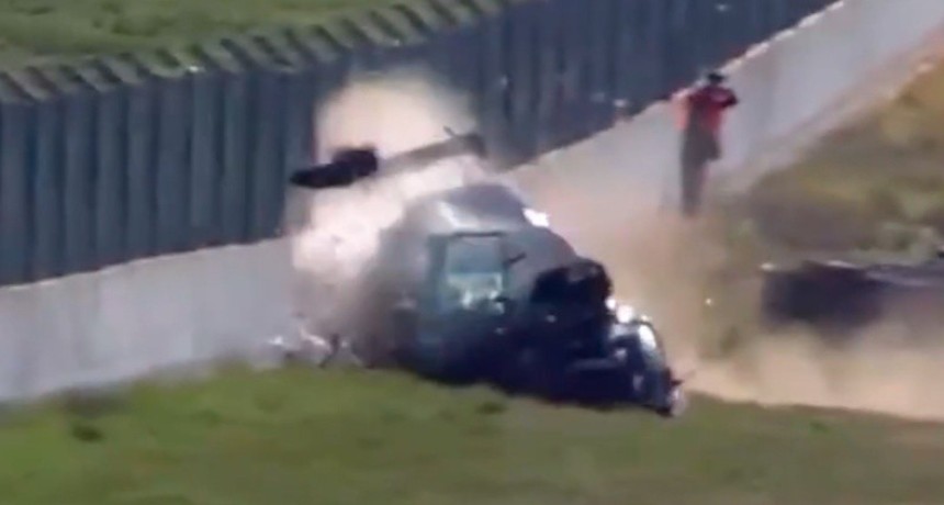 Impactante accidente en el TC 2000: un piloto santafesino choc&oacute; violentamente en Toay tras perder el control del auto