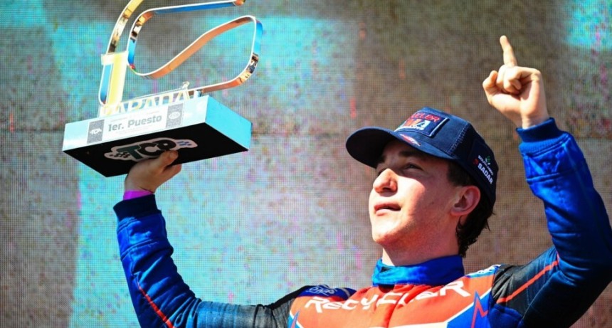 Nicanor Santilli Pazos alcanz&oacute; su 1&ordf; victoria en el TC Pista