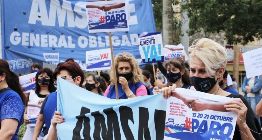 Amsaf&eacute; comenz&oacute; un nuevo paro de tres d&iacute;as