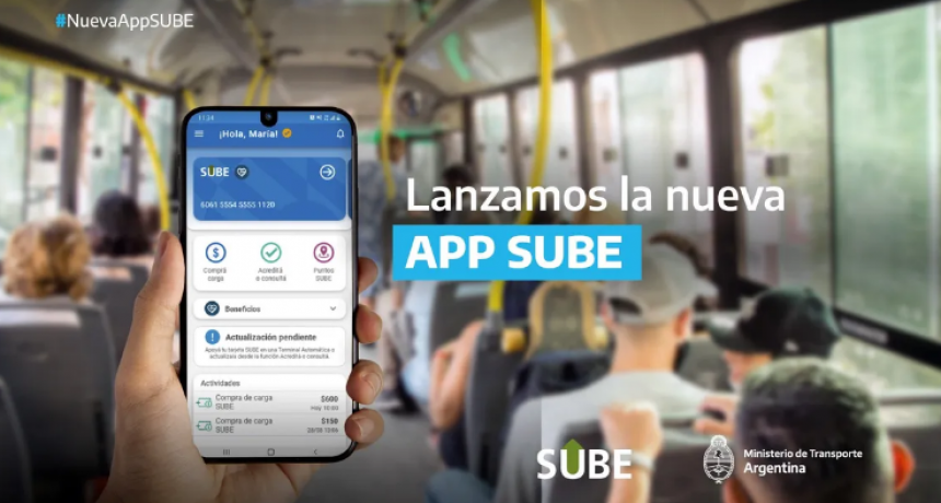 La SUBE tiene app nueva: cu&aacute;ndo empieza a funcionar y qu&eacute; gestiones se habilitaron