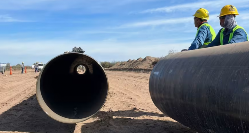 Este fin de semana colocar&aacute;n las tuber&iacute;as del Gasoducto Gran Santa Fe