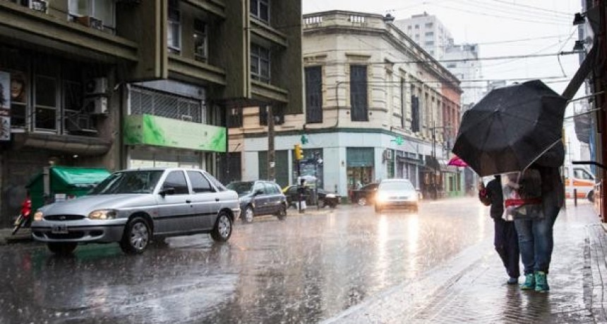Alerta por tormentas para toda la provincia
