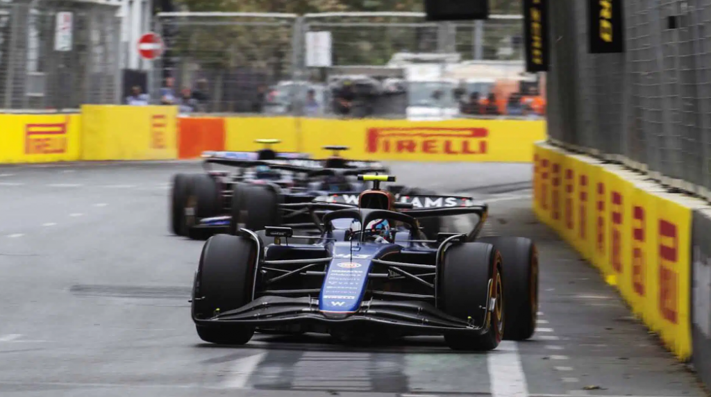 Colapinto logró un histórico octavo puesto en Azerbaiyán y sumó sus primeros puntos en F1