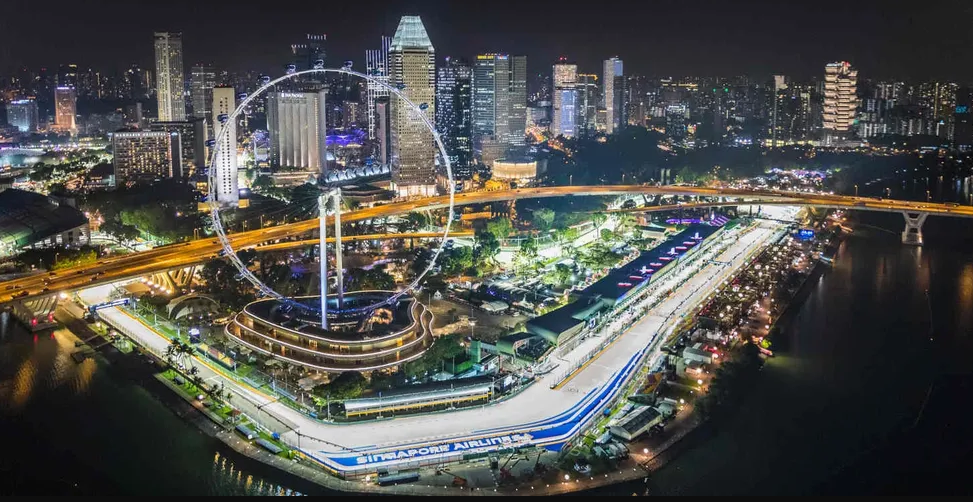 Colapinto ya se prepara de cara al Gran Premio de Singapur: el calendario del fin de semana