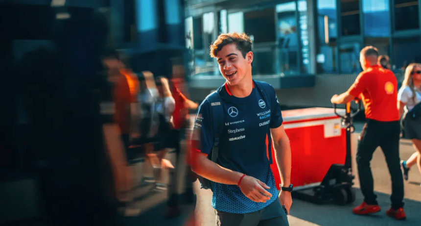 Colapinto, tras su debut en la F&oacute;rmula 1: &ldquo;Es un momento que voy a recordar para siempre&rdquo;