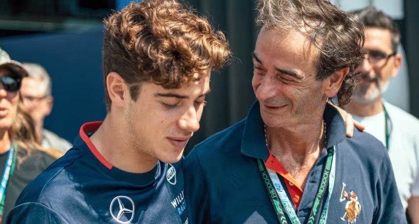 El pap&aacute; de Franco Colapinto, sobre el debut del piloto en la F1: "Es el sue&ntilde;o de su vida"