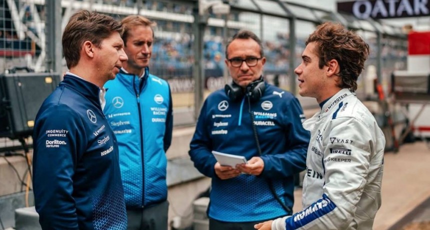 F1: Williams ve posible que Colapinto sume puntos "En todas las carreras restantes"