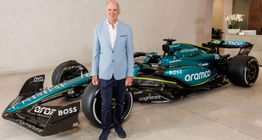 Qui&eacute;n es Adrian Newey, la estrella que present&oacute; Aston Martin para pelear en la F&oacute;rmula 1