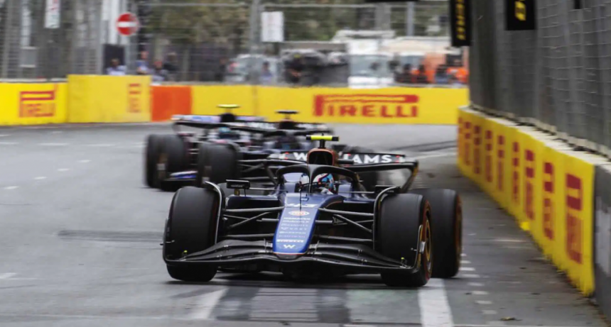 Colapinto logr&oacute; un hist&oacute;rico octavo puesto en Azerbaiy&aacute;n y sum&oacute; sus primeros puntos en F1