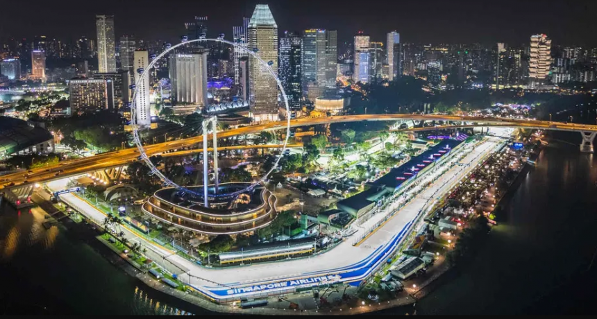 Colapinto ya se prepara de cara al Gran Premio de Singapur: el calendario del fin de semana