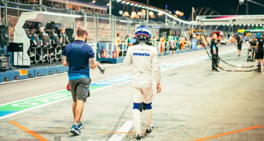 El jefe de equipo de Williams a Colapinto tras el GP de Singapur: &ldquo;Hiciste una carrera fant&aacute;stica&rdquo;