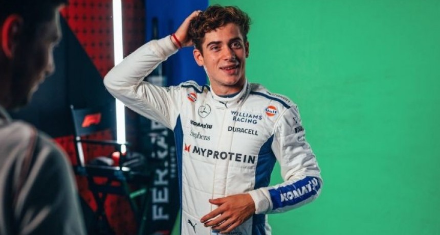 Colapinto se prepara para el Gran Premio de Estados Unidos: "Qu&eacute; ganas de ir a Am&eacute;rica"