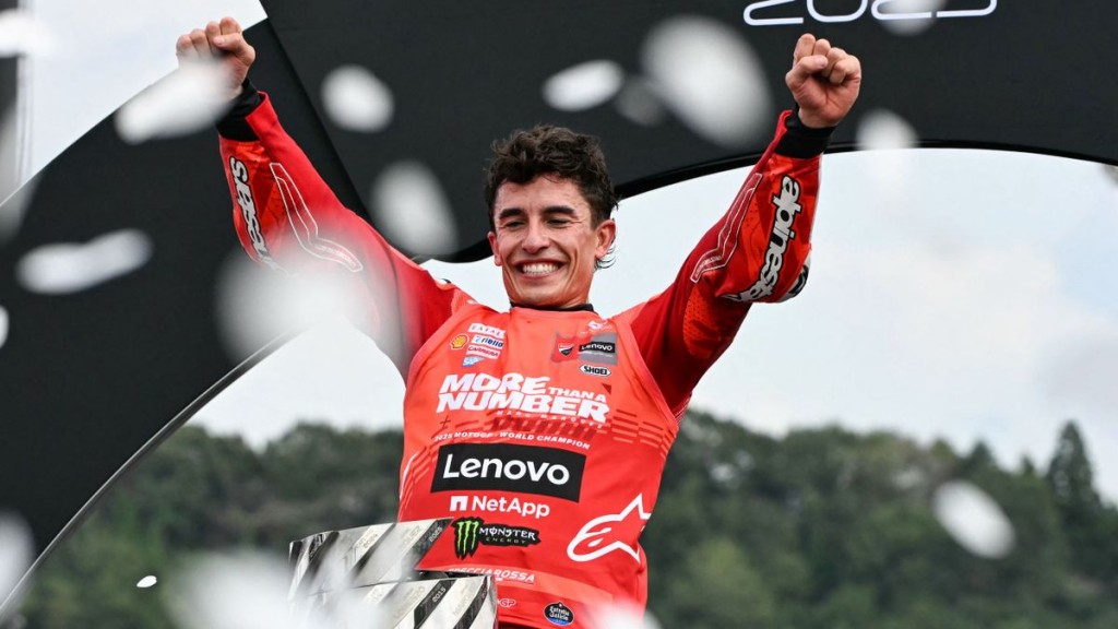 Marc Márquez ganó por séptima vez el Campeonato de MotoGP