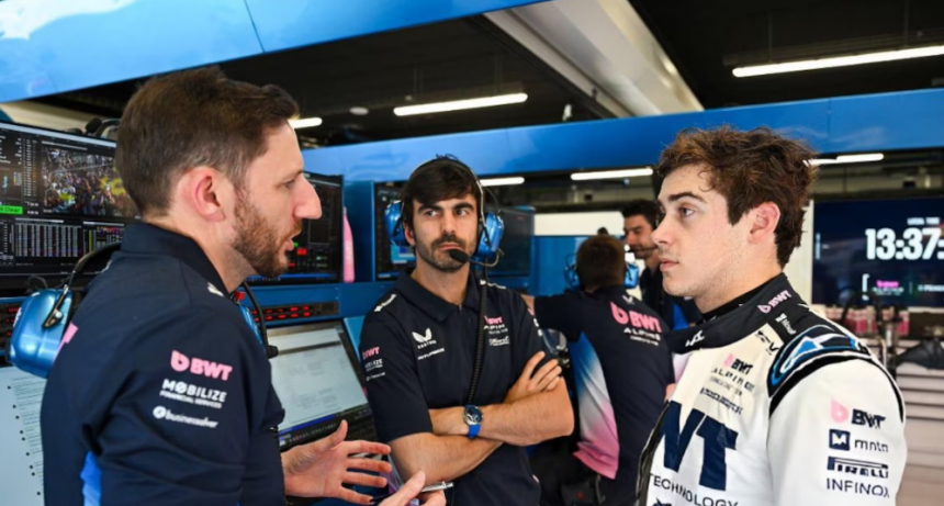 Los audios de Colapinto con su ingeniero de Alpine en el GP de Italia de F1: del problema f&iacute;sico que sufri&oacute; al pedido de cambio con Gasly