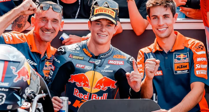 El argentino Valent&iacute;n Perrone termin&oacute; sexto en el Gran Premio de San Marino del Moto3