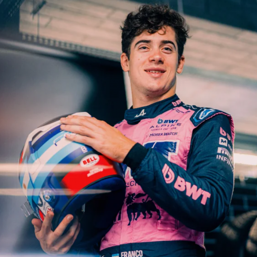 Franco Colapinto, tranquilo y enfocado de cara al GP de Azerbaiyán