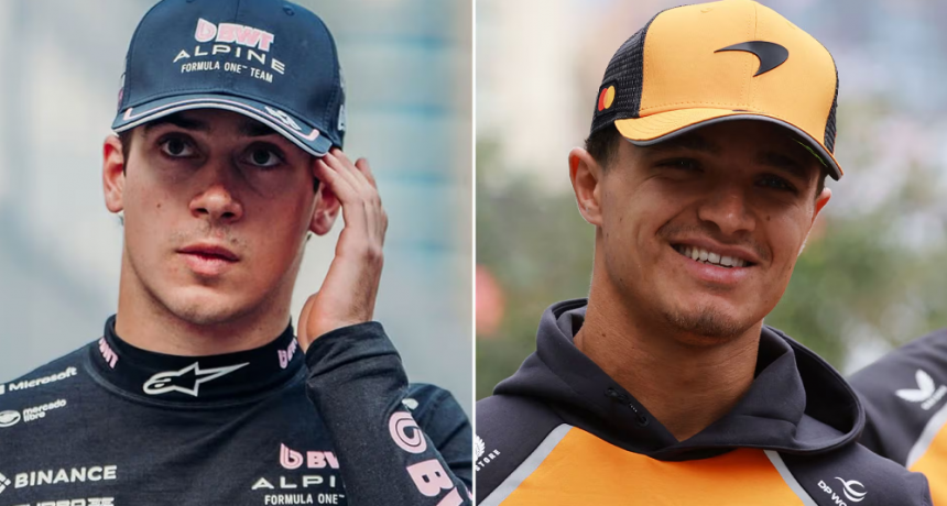 El divertido dardo de Colapinto a Lando Norris en la zona mixta luego del Gran Premio de Azerbaiy&aacute;n