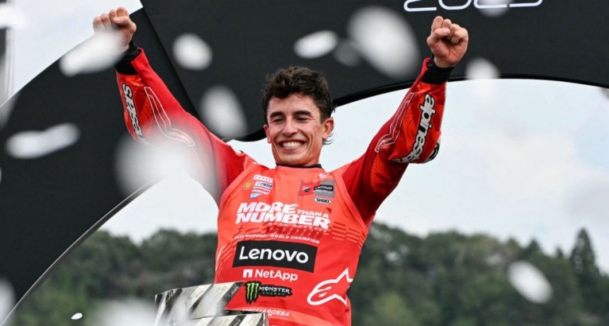 Marc Márquez ganó por séptima vez el Campeonato de MotoGP