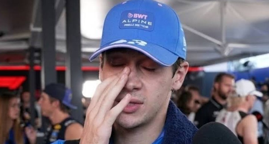 El llanto de Colapinto tras el GP de Italia de F1: 