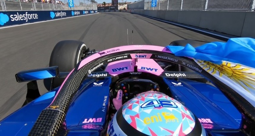 La emocionante vuelta de honor de Colapinto con la bandera argentina tras una de sus mejores carreras en la F1: qui&eacute;n se la entreg&oacute;
