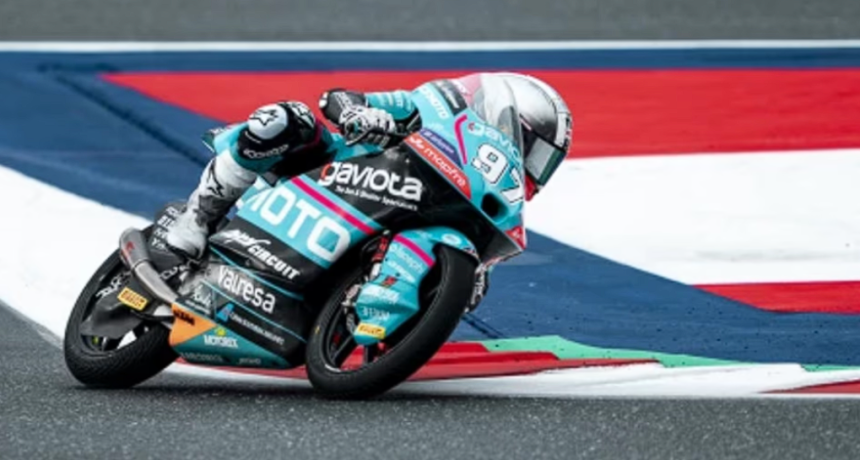 Morelli remont&oacute; 15 puestos y termin&oacute; octavo en el GP de Austria de Moto3