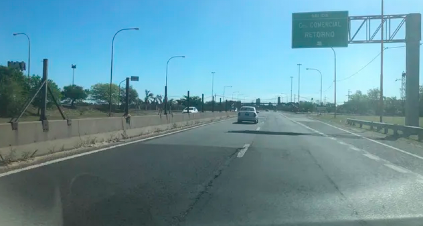 Vandalismo en la Ruta 168: se robaron casi todos los tejidos que evitaban el cruce a pie