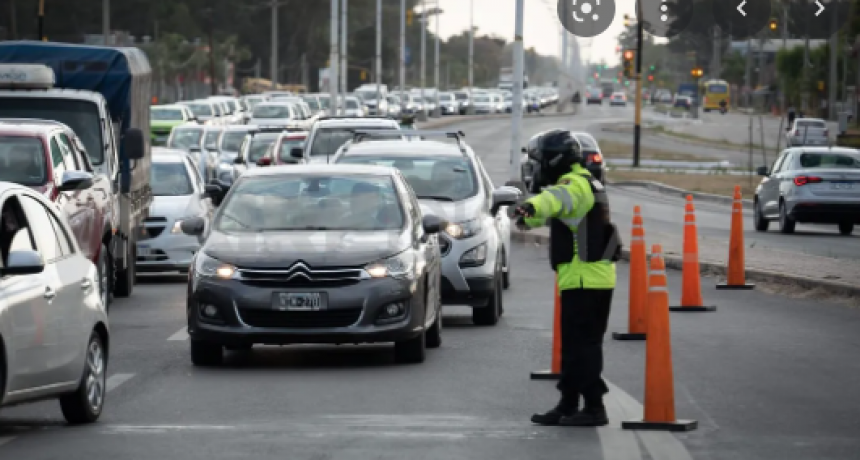 Volvieron los operativos en la 168 pero sin cortes ni reducci&oacute;n de calzada