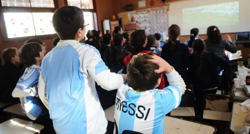 El Ministerio de Educaci&oacute;n descart&oacute; desobligar a los alumnos por los partidos del Mundial