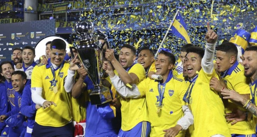 &iexcl;Boca se consagr&oacute; campe&oacute;n de la Liga Profesional!