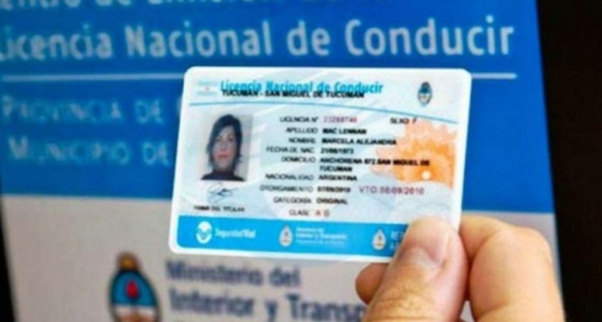 Licencia de conducir: se habilitan los turnos de noviembre