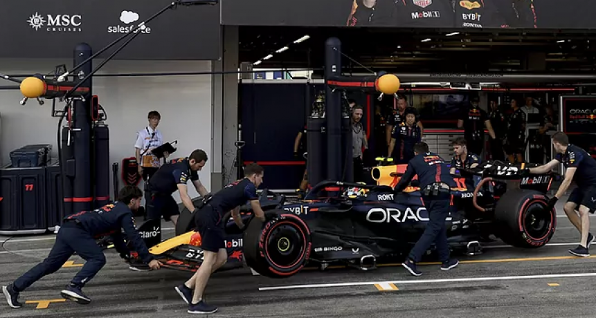 "El futuro de Checo P&eacute;rez en Red Bull depende del subcampeonato"